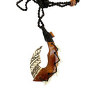 Koa and Bone Makau with Engraving