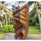 Lono Tiki God | Hawaiian Museum Replica 12" (Stained)