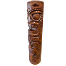 Warrior and Strength Tiki Totem | Hawaiian Décor 20" (Stained)