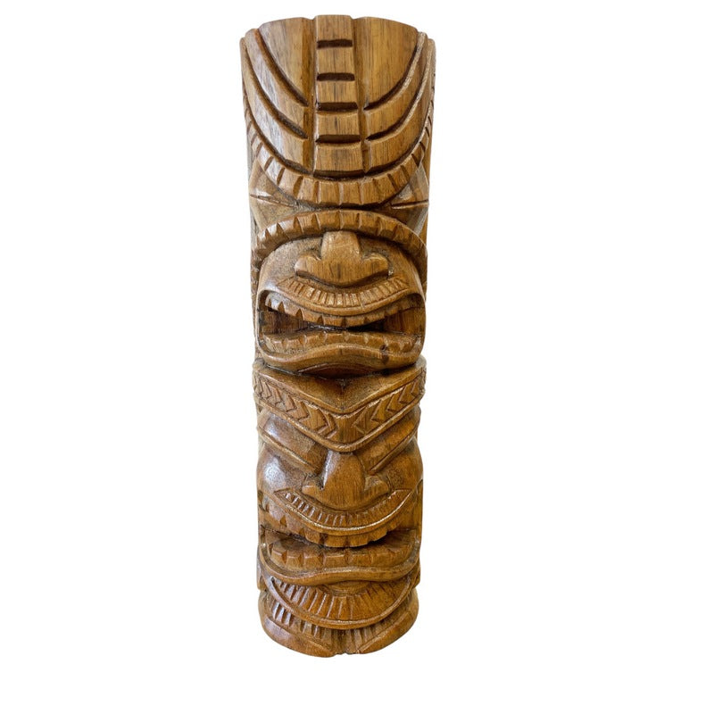 Love and Ocean Tiki Totem | Hawaiian Décor 12"