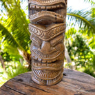 Love and Ocean Tiki Totem | Hawaiian Décor 12"