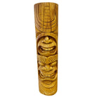 Love and Ocean Hawaiian Totem | Oak Stained 20"