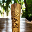 Love and Ocean Tiki Totem | Hawaiian Decor 32"