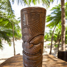 Life and Ocean Totem | Stained Finish 20"