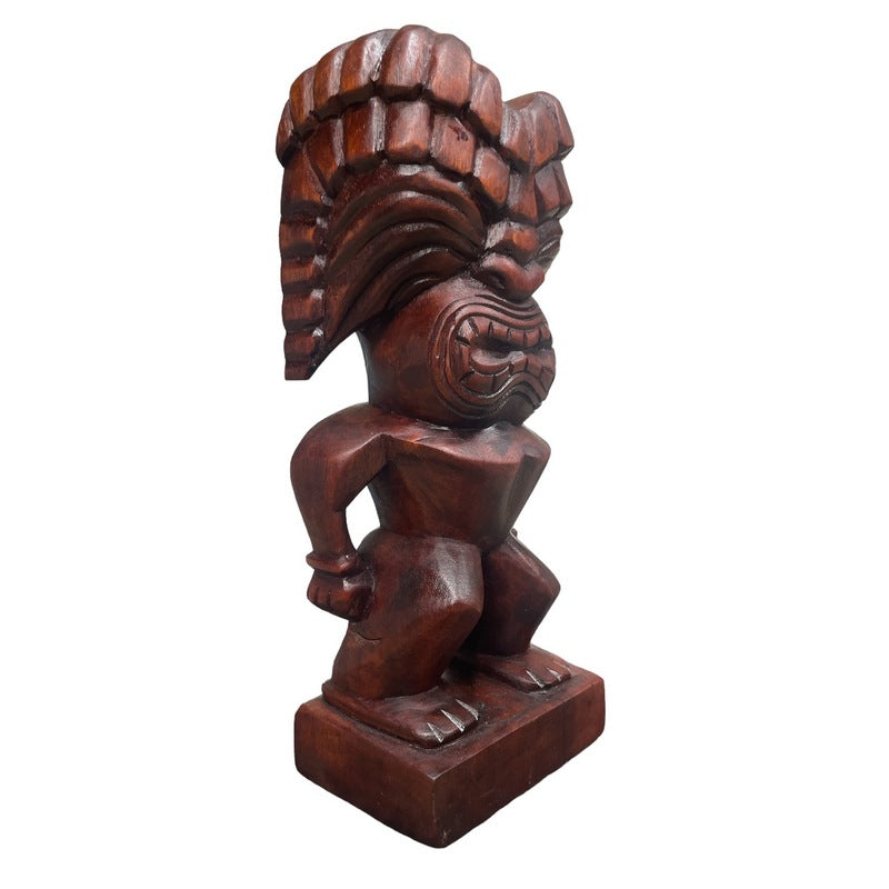 Ku | Traditional Hawaiian Museum Tiki  12"