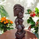 Ku | Traditional Hawaiian Museum Tiki  20"