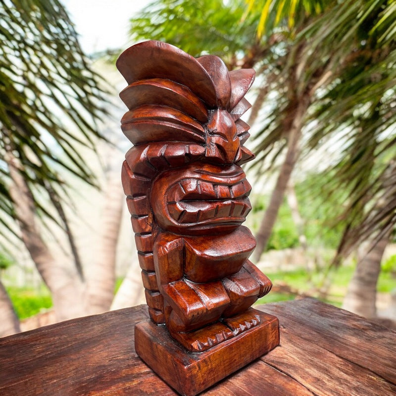 Love Tiki | Hawaiian Museum Replica 12" (Stained)