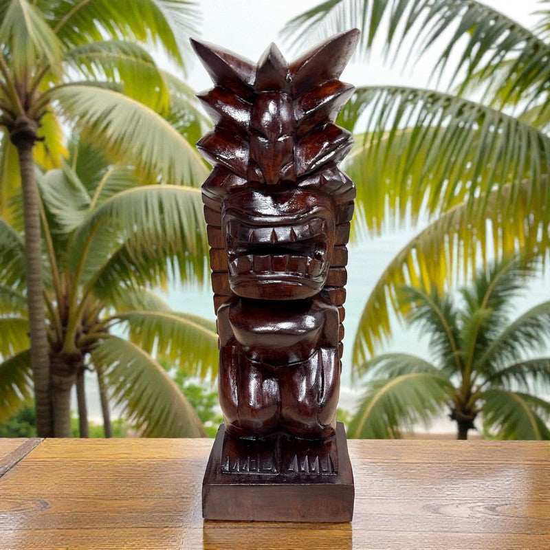 Love Tiki 20" | Hawaiian Museum Replica (Stained)