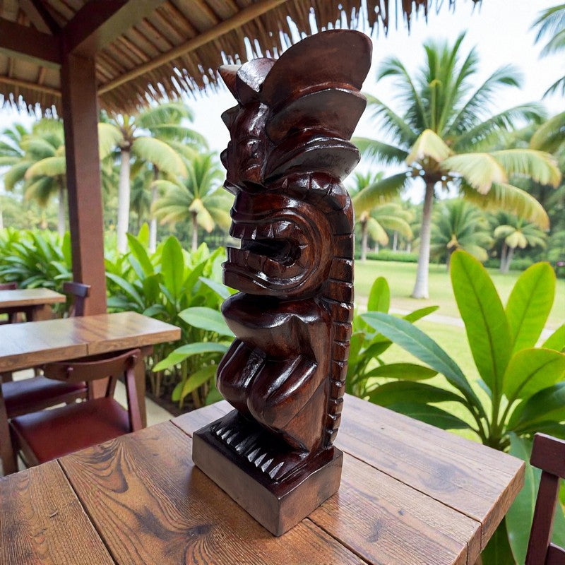 Love Tiki 20" | Hawaiian Museum Replica (Stained)