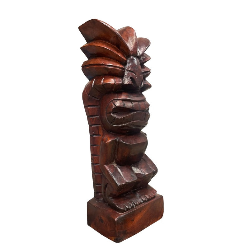 Love Tiki 20" | Hawaiian Museum Replica (Stained)