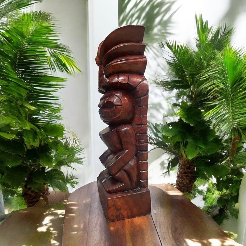 Love Tiki 20" | Hawaiian Museum Replica (Stained)