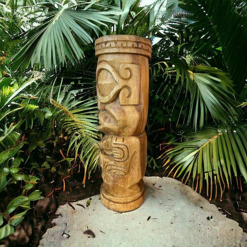 Marquesas Totem | Polynesian Art 12"