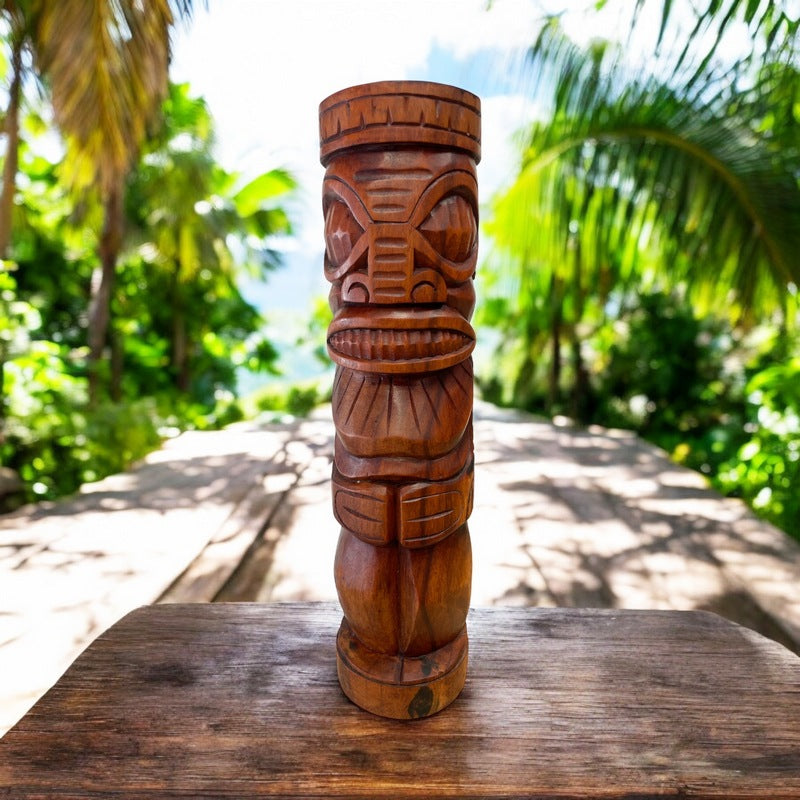 Marquesas Island Totem | Polynesian Art 20"