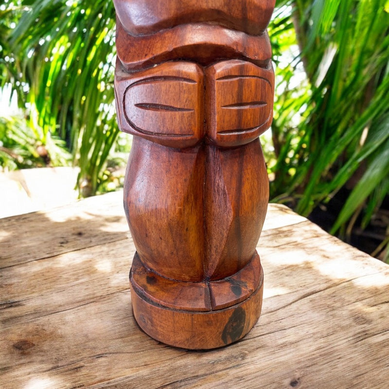 Marquesas Island Totem | Polynesian Art 20"