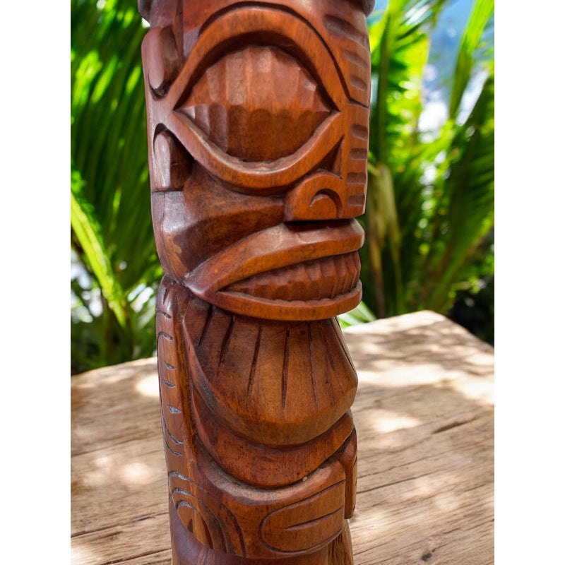 Marquesas Island Totem | Polynesian Art 20"