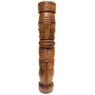 Marquesas Totem Natural Wood | Polynesian Art 32"