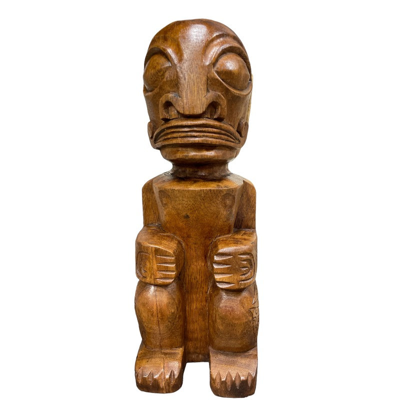 Tahitian Tiki Figure | Natural 12"