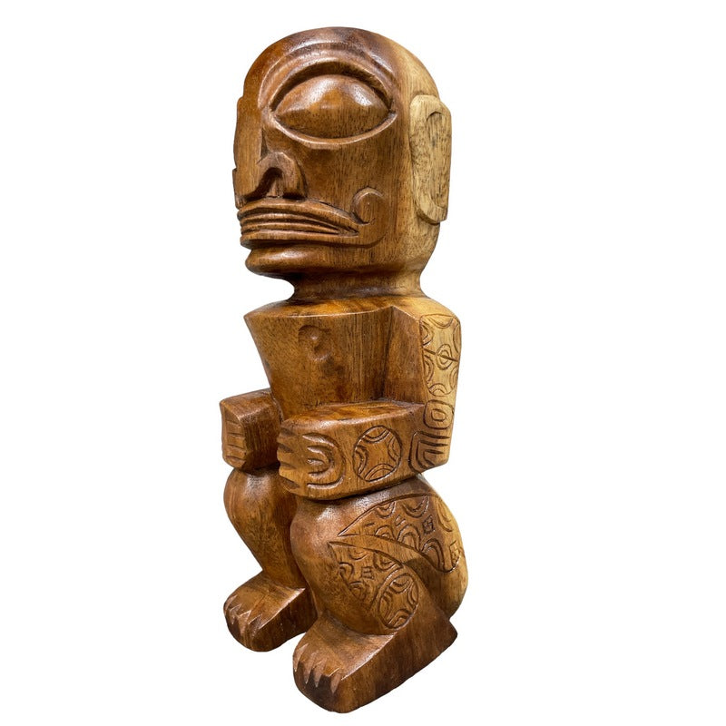 Tahitian Tiki Figure | Natural 12"