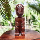 Tahitian Tiki Figure | Stained 12"