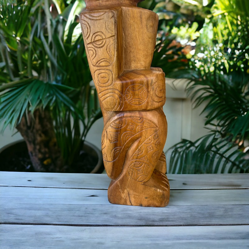 Tahitian Tiki Idol | Natural 20"