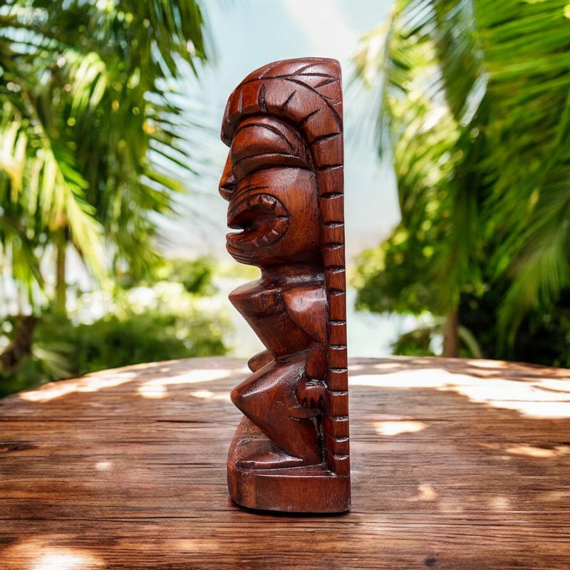 Ocean Temple Image | Hawaiian Museum 12" (Stained)