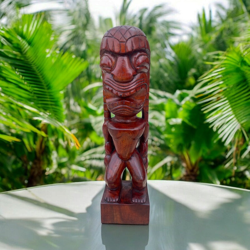 Ocean Temple Image | Hawaiian Museum 20" (Stained)