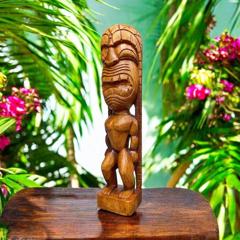 Ocean Temple Image | Hawaiian Museum 20" (Stained)