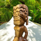 Ku | Traditional Hawaiian Museum Tiki  20"