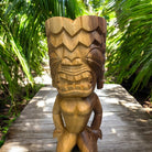 Ku | Traditional Hawaiian Museum Tiki  20"