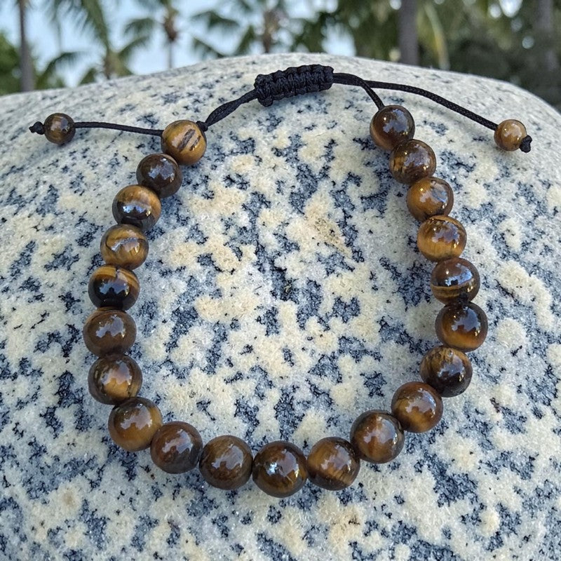 Tiger Eye Adjustable Bracelet