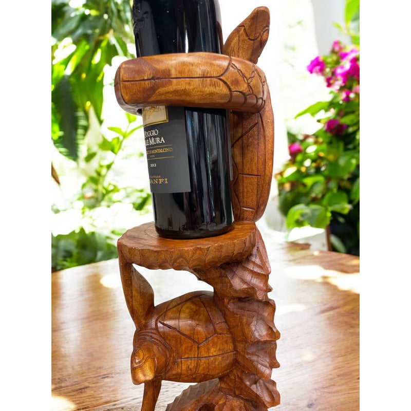 Honu (Sea Turtle) Wine Holder 20"