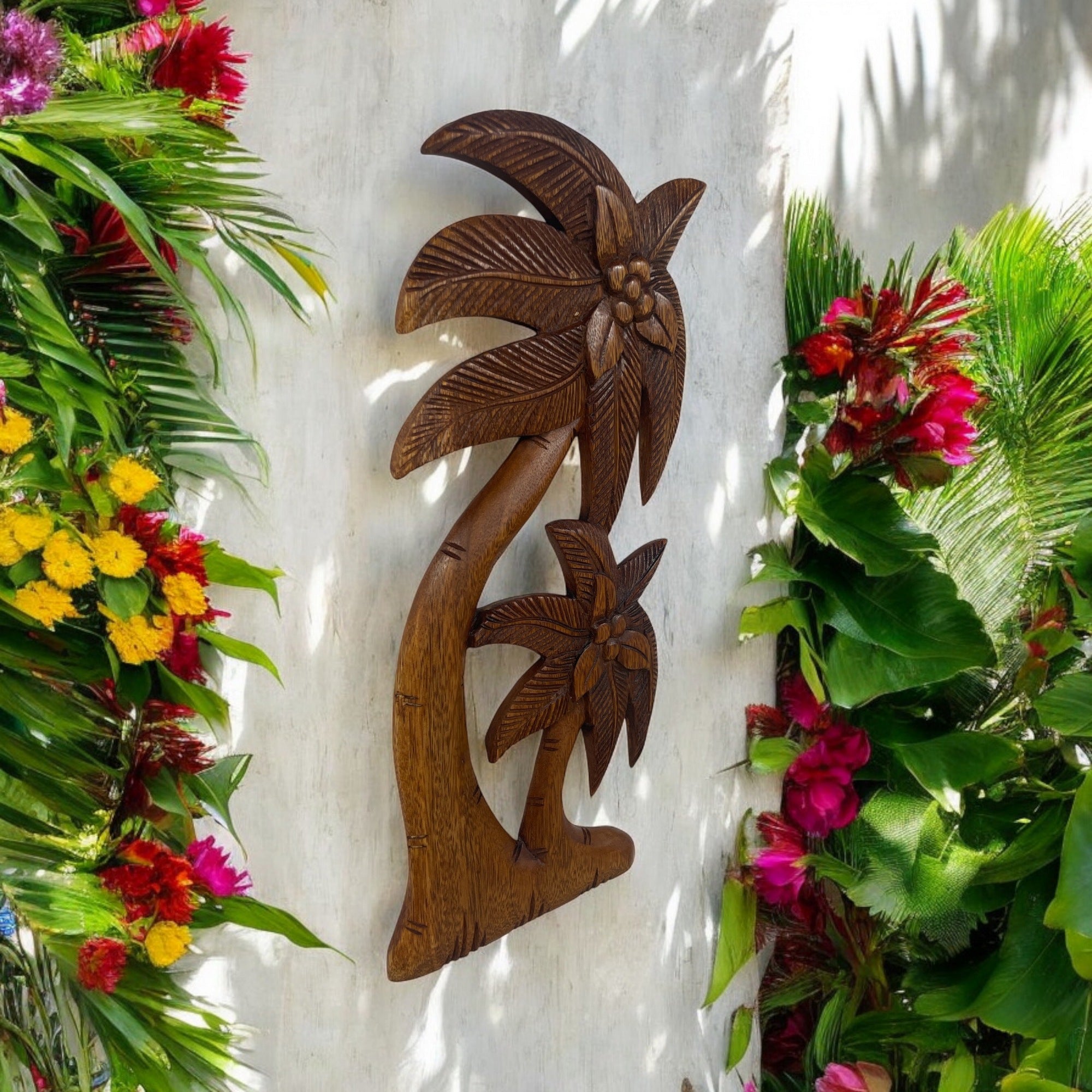 Hawaiian Palm Trees | Wall Plaque 16"