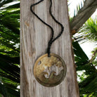 Hawaiian Scene Sea Scallop Necklace