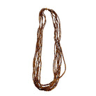 7 Strand Koa Rice Bead Necklace