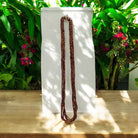 7 Strand Koa Rice Bead Necklace