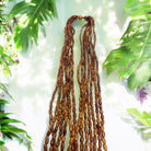 7 Strand Koa Rice Bead Necklace