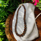 Hawaiian Koa Wood Necklace | 8mm Beads