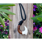 Hawaiian Koa and Bone Makau  (Fish Hook)