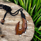 Hawaiian Koa Makau | Fish Hook Necklace