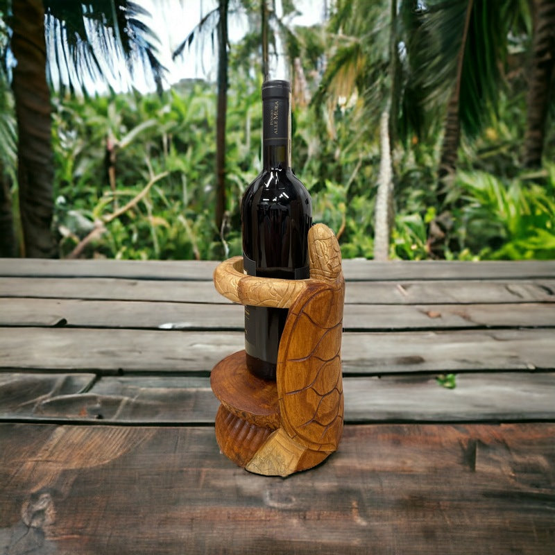 Sea turtle wine online bottle holder