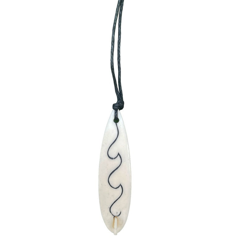 Surfboard with Fin | Necklace
