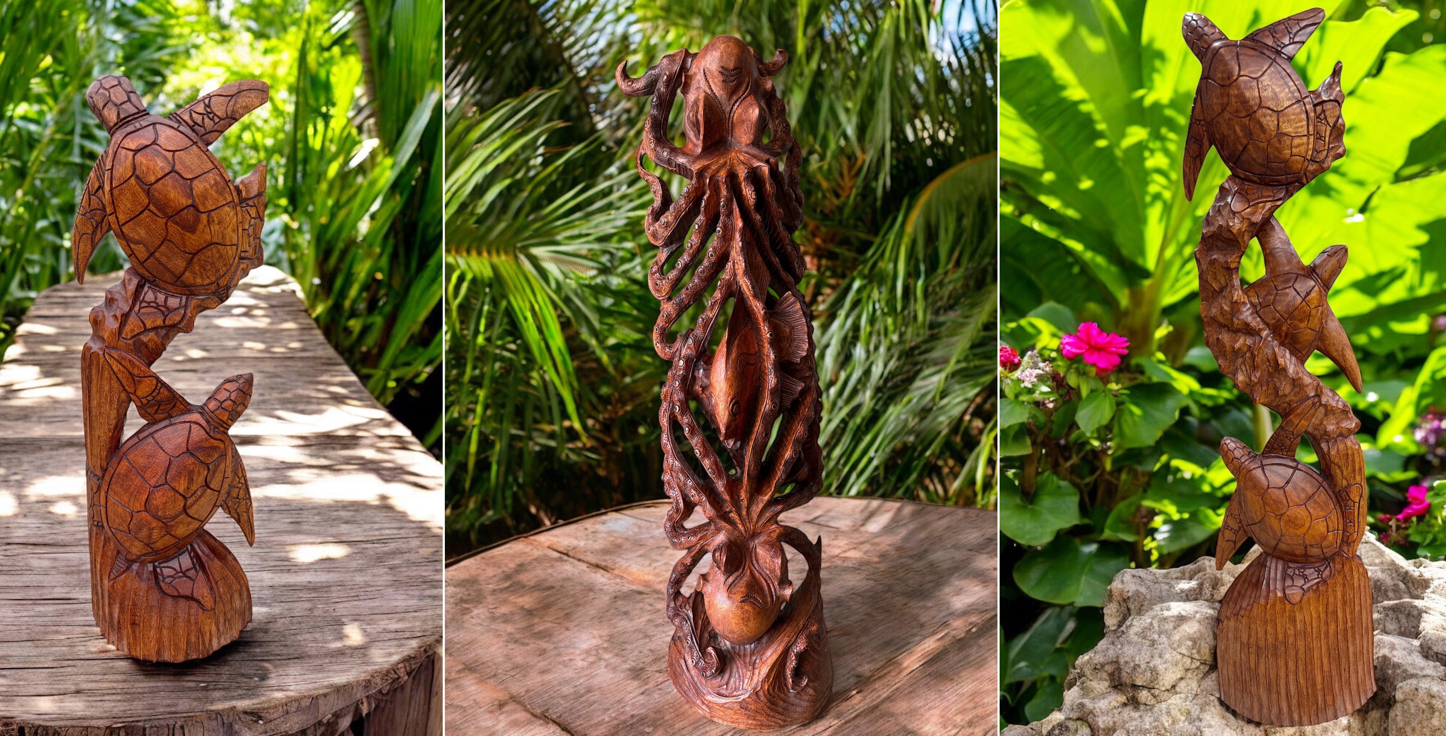 Makana Hut | Tiki Carvings - Tropical Jewelry - Hawaiian Art