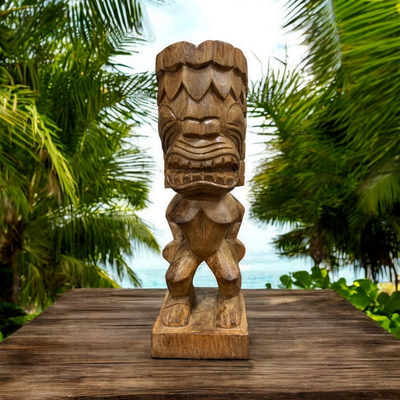 Ku Tiki God | Traditional Hawaiian 8"