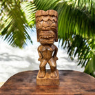 Ku Tiki God | Traditional Hawaiian Replica  12" (Stained)