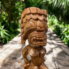 Ku Tiki God | Traditional Hawaiian Replica  12" (Stained)