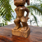 Ku Tiki God | Traditional Hawaiian Replica  12" (Stained)