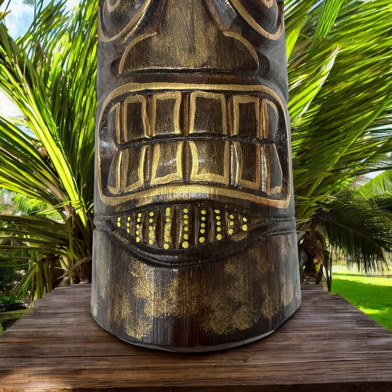 Warrior Tiki Mask 12"