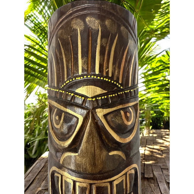 Warrior Tiki Mask 12"