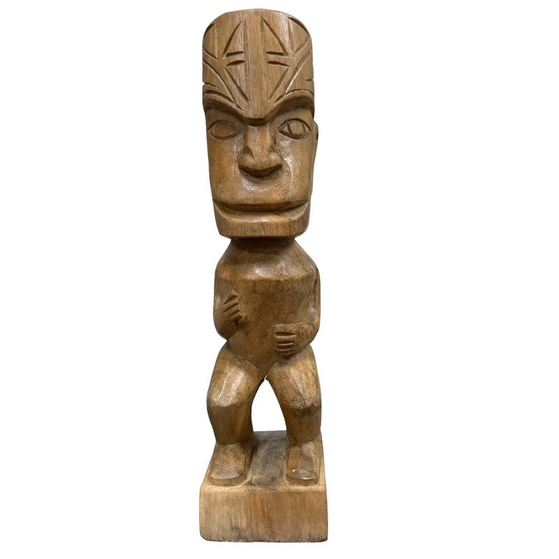 Tahitian Tiki Figure | Polynesian Replica 12"