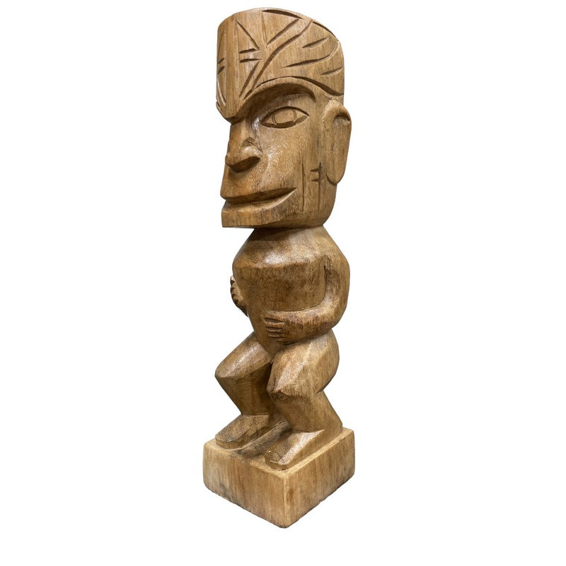 Tahitian Tiki Figure | Polynesian Replica 12"